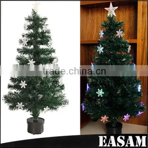 2015 Artificial Christmas Tree,LED Snowflake Light Christmas Tree thumbnail-1