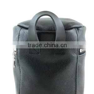 Custom High Quality Leather Travel Toiletry Pouch thumbnail-4