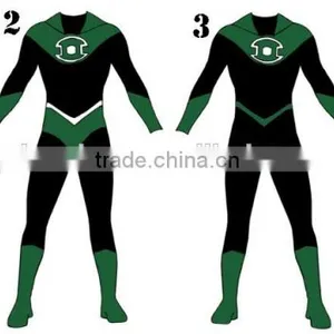 Wholesale Avengers Superhero Costumes Cool Cosplay Green Lantern Costume for Adults Quality Choice thumbnail-4