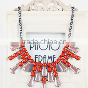 Factory Hot Fashion Choker Designs Shourouk Necklace Wholesale thumbnail-2