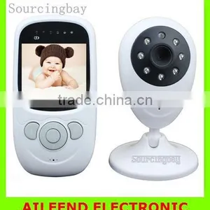 With Infrared Night Vision 3.5" Portable Wireless 2.4 GHz Video Baby Monitor thumbnail-1