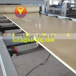 PVC Flooring Sheet Production Line/Plastic Floor Panel Making Machine/PVC Sheet Production Line thumbnail-3