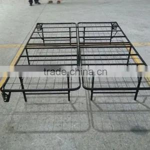 Queen Size Storage Steel Mattress Bed Frame thumbnail-4