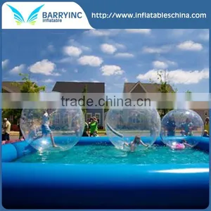 Customized 0.9mm PVC Inflatable Kids Swimming Pool With Pool Inflatable Toys thumbnail-2