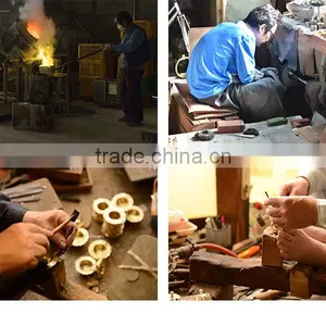 Traditional and Dynamic Metal Vase Made by Japanese Craftsmen thumbnail-4