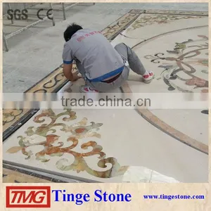 Quality Water Jet Marble Medallion thumbnail-1