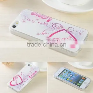 Color Print Soft TPU Case Cover for Iphone 5/5S thumbnail-2