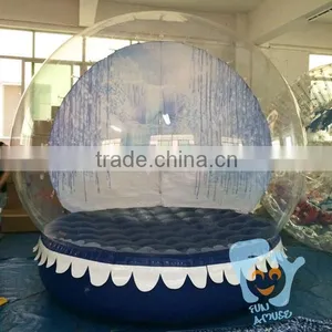 Wedding Snow Globe Inflate Snow Globe Christmas thumbnail-1