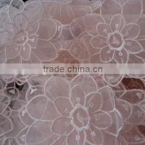 Embroidery Fabric or Gold Sequin or Silver Sequin Fabric thumbnail-5