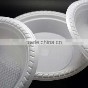2016 Food Grade Disposable PS White Plastic Plate & Bowl thumbnail-2