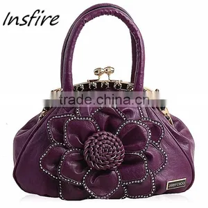 Beautiful Pictures Lay Handbags Shining Halloween Bag pu Pink Evening Bags thumbnail-3