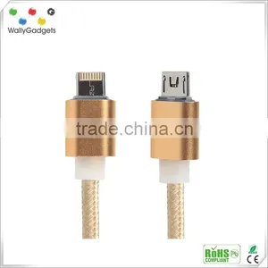 Wholesale Dual Micro USB Data Charge Cable for Android and IOS Cellphone thumbnail-5