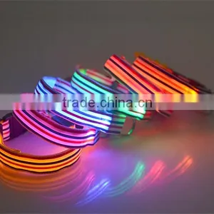 Dogs Puppy LED Flashing Collar Safety Night thumbnail-5