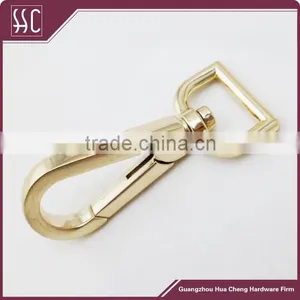 Metal Zinc Alloy Snap Hook With Plating Gold Color,bag Snap Hook for Handbag,bag Hardware thumbnail-1