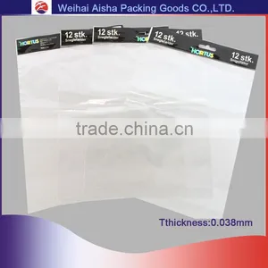 OPP CPP Custom Branded Header Bag Resealable Pouch thumbnail-1