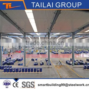 Design Construction Low Cost Factory Workshop Steel Building thumbnail-1