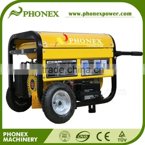 China PHONEX Generator Genset 6.5kVA 6.5kW Gasoline Generator Petrol Generator 15hp thumbnail-1