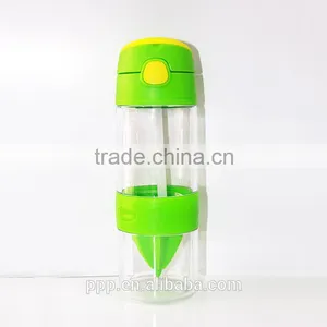 Child Plastic Water Bottle Sports Bottle Fruits Bottle thumbnail-1