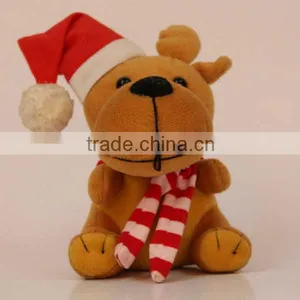 Custom Plush Christmas Bear Shaped Toy for Gift thumbnail-1