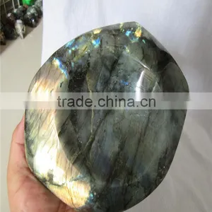 Wholesale Large Labradorite Crystal Ashtray for Sale thumbnail-3