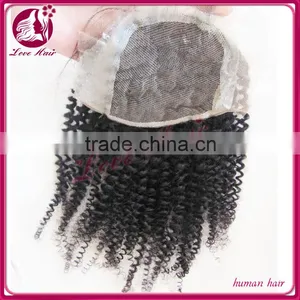 High Quality Cheap Closure Piece Lace Closure Virgin Brazilian Curly thumbnail-1