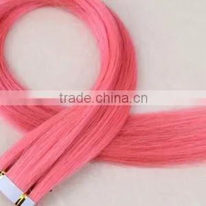 Wholesale Price 6A Grade Top Quality Brazilian Virgin Hair Double Drawn Colorful Tape Hair Extensions thumbnail-2