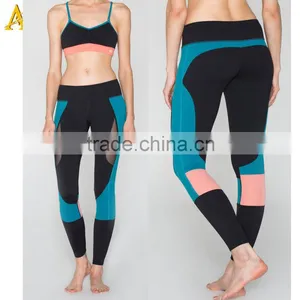 2016 New Arrrival Hot Sale Sexy Yoga Leggings Slim Yoga Pants for Women thumbnail-1