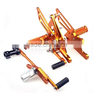 CNC Alloy Aluminum Adjustable Motorcycle Rearsets Rear Set For Honda CBR600RR CBR1000RR CBR900RR thumbnail-5