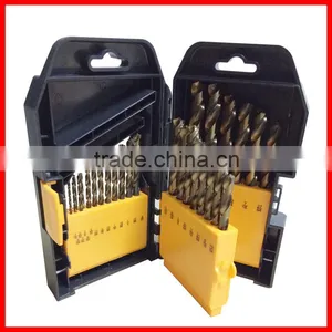 29pc HSS Titanium Twist Drill Bit Set thumbnail-1