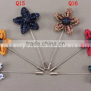 Mazzo Del Brooch Del Fiore Dei Mens LAP058 thumbnail-5