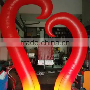 Red Inflatable Flames for Wedding Decoration thumbnail-1