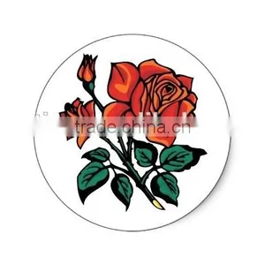Promotional Water Transfer Flower Wall Tattoo Sticker thumbnail-1
