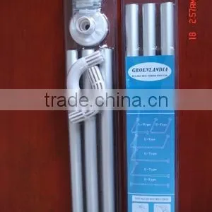 Bathroom Accessory U Shaped Shower Curtain Rod thumbnail-1