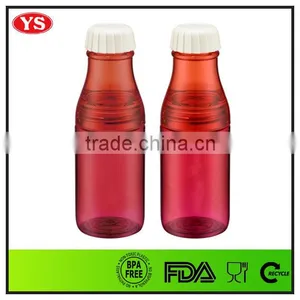 500ml Single Wall Bpa Free AS Plastic Soda Bottle With Cap thumbnail-1