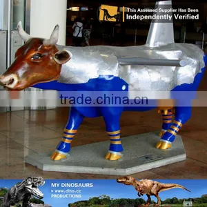 My Dino-C035 Fiberglass Life Size Animal Model Cow thumbnail-2
