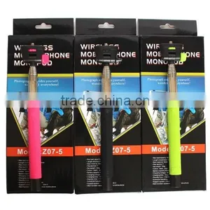 Newest Portable Bluetooth Wireless Monopod for Mobile Phones Cameras thumbnail-1