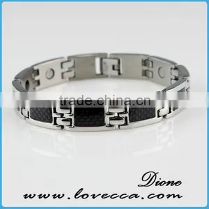 Stainless Steel/tungsten/silicone/ Titanium Magnetic Bracelet Health Care thumbnail-1