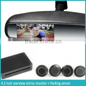 AK2043LAP4 BiBi Sound Radar Detector Auto Dimming and Display Reverse Germid Rearview Mirror thumbnail-3