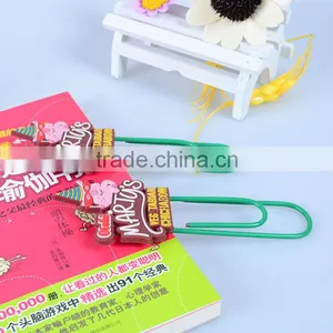 Custom Logo Promotion Plastic Bookmark Clip thumbnail-5