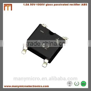 1.0A 50V-1000V Single Phase Glass Passivated ABS Bridge Rectifier ABS02 thumbnail-2