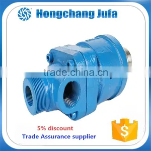 Dual Flow Passage Flange Connection Hydraulic Rotary Joints Water Swivel Joint thumbnail-6