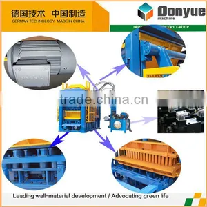Automatic Concrete Hollow Core Block Making Machine QT6-15 thumbnail-3