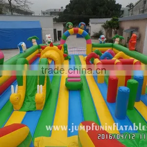 New Model Large Inflatable Fun Land for Chidlren,Inflatable Amusement Park Giant Obstacle Course Inflatable Theme Park thumbnail-2