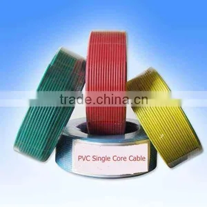 Single Core Pvc Cable 6mm2 With Rigid Copper for Electrical Wiring 450/750v thumbnail-1