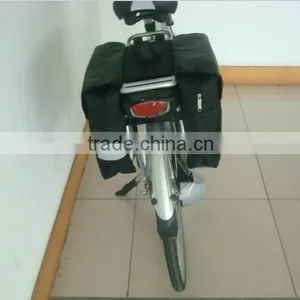 Two in One Waterproof Big Capacity Bike/Bicycle Saddle Pannier Bag thumbnail-6