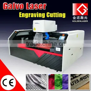 Galvo Laser Engraving Cutting Fabric/Co2 Lazer Machine thumbnail-1