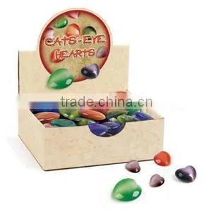 Decorate Hearts Shape Stone, Cat's Eye thumbnail-1