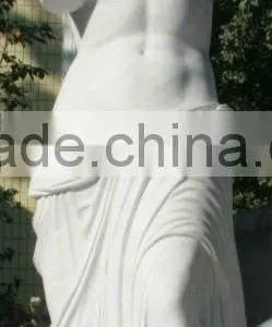 White Marble Stone Venus Statue Sculpture thumbnail-1