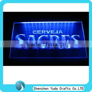 LED Engraving Acrylic Sign, Led Blinking Sign, Plexiglass Sign Led Display thumbnail-1