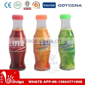 Assorted Orange Coco Lemon Flavor Chewing Gum in Bottle thumbnail-3